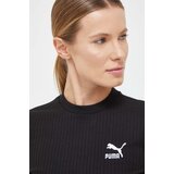 Puma Kratka majica ženski, črna barva | Shoptok.si
