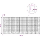  Gabion s žicom debljine 5 mm i mrežom 10x10 cm 450x30x200 cm - 30 cm 200 cm 450 cm | shoptok.hr