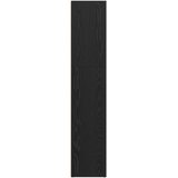 Samostojeća polica za knjige Crni hrast 60 x 30 x 151,5 cm | Eponuda.com