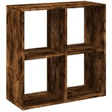 Pregrada regal za knjige boja hrasta 69,5x29x69,5 cm drveni | shoptok.hr