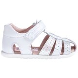 Pablosky Sandali & Odprti čevlji Olimpo Barefoot Baby Sandals 037700 - Olimpo Blanco Bela | Shoptok.si