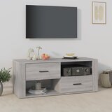 The Living Store TV omarica siva sonoma 100x35x40 cm inženirski les - TV Omarica, (21376781) Cene