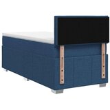  Boxspring krevet s madracem Plava 90 x 200 cm Tkanina - Plava 90 x 200 cm Dizajn linija | shoptok.hr