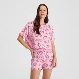 Sinsay - Komplet pižame Hello Kitty - Roza