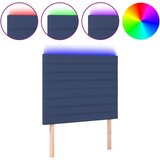  Uzglavlje plavo 90x5x118/128 cm od tkanine | shoptok.hr