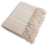 ESSENZA SLEEP 617799 DEKA PLETENA PAMUK 130x170 CM BIJELA | shoptok.hr