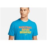 Nike Majice s kratkimi rokavi Dri-fit Basketball Before Breakfast Modra | Shoptok.si