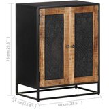  Komoda od grubog drva manga 60 x 35 x 75 cm - 1 65 cm | shoptok.hr