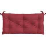  Jastuk za vrtnu klupu boja vina 110 x 50 x 7 cm tkanina Oxford | Eponuda.com