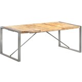 vidaXL Jedilna miza 200x100x75 cm trden robusten mangov les Cene
