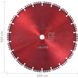  Dijamantni disk za rezanje s turbo segmentima čelični 300 mm | shoptok.hr