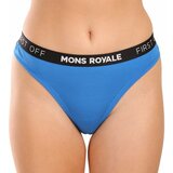 Mons Royale Women's thong merino blue cene