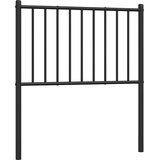  Metalno zamjensko uzglavlje crno 75 cm | shoptok.hr