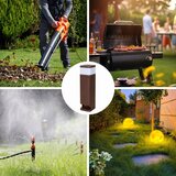 Brilagi Spoljašnja lampa sa 2 SCHUKO utičnice PILLAR 1xG9/11W/230V IP44 braon | Eponuda.com
