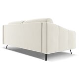 Makamii Bela žametna sedežna garnitura 202 cm Nalu – | Shoptok.si