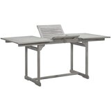  Vrtni blagovaonski stol (120-170) x 80 x 75 cm od drva bagrema | shoptok.hr