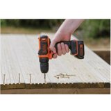 Black & Decker BLACKDECKER akumulatorski udarni vijačnik/vrtalnik BDCDD12BAFC 10,8 V 1,5 Ah | Shoptok.si