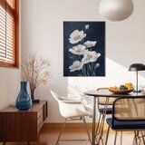 Styler Tiskana slika s okvirom 60x80 cm White Poppies – | shoptok.hr