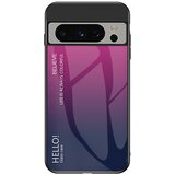 INORCO Gradient barvni ovitek za Google Pixel 8 Pro, kaljeno steklo+PC+TPU hibridni ovitek za telefon, (22036411) Cene