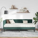  Kutni krevetni okvir s madracem Ostalo 2 kom. Zelena Baršun | shoptok.hr