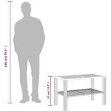  Vrtni stol crni 70 x 38 x 42 cm od poliratana i drva bagrema | shoptok.hr