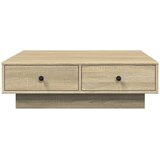  Stolić za kavu boja hrasta sonome 90x90x28 cm konstruirano drvo | Eponuda.com