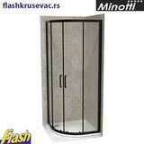 Minotti Tuš kabina polukružna 90x90 CRNA - (bez kadice) - Minotti - Copen Atlas Pro C-02-B43R900 Cene