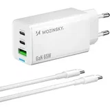 GAN POLNILEC 65W 2X USB-C ZA IPHONE MACBOOK S KABLOM, (5000261494)