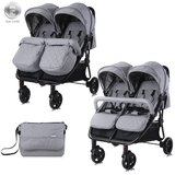 Lorelli Duo kolica za blizance Cool grey Cene
