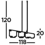 XXXL KRISTALNA VISEČA SVETILKA | Shoptok.si