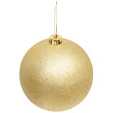 Feeric Novogodišnji ukras za jelku maxi kugla 150mm zlatna gliter (184159P) | ePonuda.com