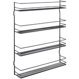 Metaltex Crni viseći stalak za začine na četiri nivoa Pepito Lava | shoptok.hr
