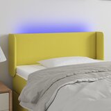  Uzglavlje zeleno 103x16x78/88 cm od tkanine | shoptok.hr