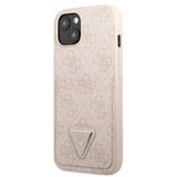 Guess Futrola za iPhone 13 Pink Triangle Logo Cardslot ( GSM168178 )