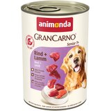  Ekonomično pakiranje animonda GranCarno Original 12 x 400 g - Senior: govedina i janjetina | shoptok.hr