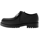 Pull&Bear Cipele na vezanje crna