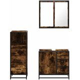  3-dijelni set kupaonskog namještaja boja hrasta drveni | shoptok.hr