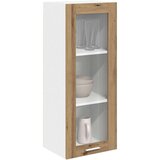 vidaXL Viseča omarica s polico Riga Umetni hrast 40 x 31 x 100 cm | Shoptok.si