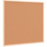  Magnetna bijela ploča s okvirom od masivnog borovog drva 60 x 55 cm | shoptok.hr
