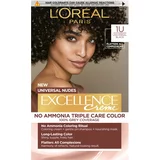 Loreal barva za lase - EXCELLENCE Nudes - 1U Universal Black