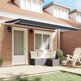  Okvir tende Antracit 350 x 200 cm Poliester s PU premazom, (5000206863) | Shoptok.si