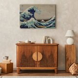  Slika - Hokusai Katsushika – The Great Wave off Kanagawa 90x60 Akustična | shoptok.hr