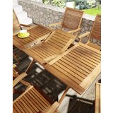 Ambia Garden VRTNA ZLOŽLJIVA MIZA les barva tikovine | Shoptok.si