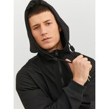Jack & Jones Funkcionalna jakna črna / bela | Shoptok.si