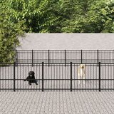  Zunanji pasji boks jeklo 59,28 m², (20759820) | Shoptok.si