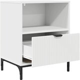  Noćni ormar s ladicama Bijelo 49 x 36 x 61 cm Konstruirano drvo | shoptok.hr