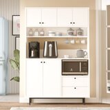 Hanah home RE5-W white multi purpose cabinet Cene