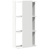  Regal za knjige s 3 razine bijeli 60x30x120cm konstruirano drvo | shoptok.hr