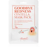 Benton Goodbye Redness Centella pomirjevalna tekstilna maska za problematično kožo, akne 10 kos