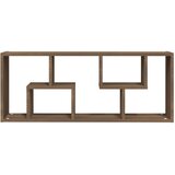  Zidna polica boja smeđeg hrasta 36x16x90 cm konstruirano drvo | Eponuda.ba